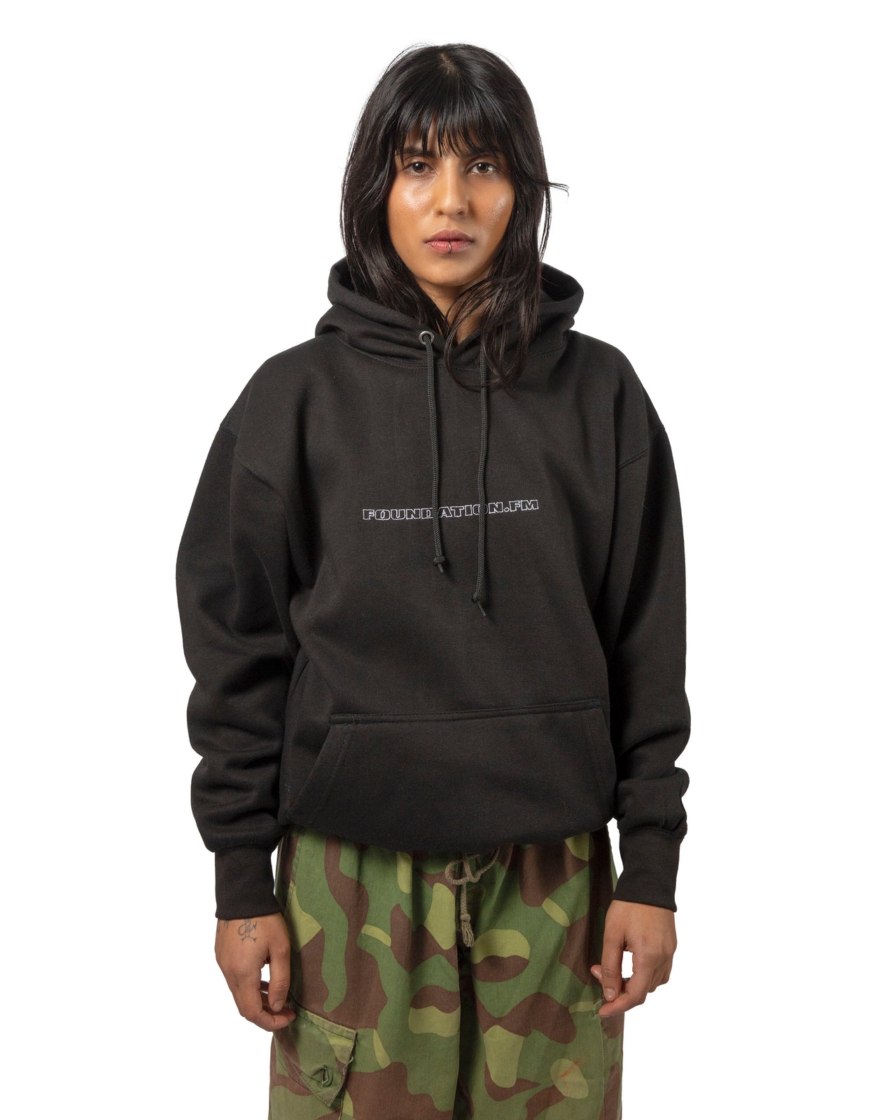 AIR BRUSHED HOODY, BAMBI