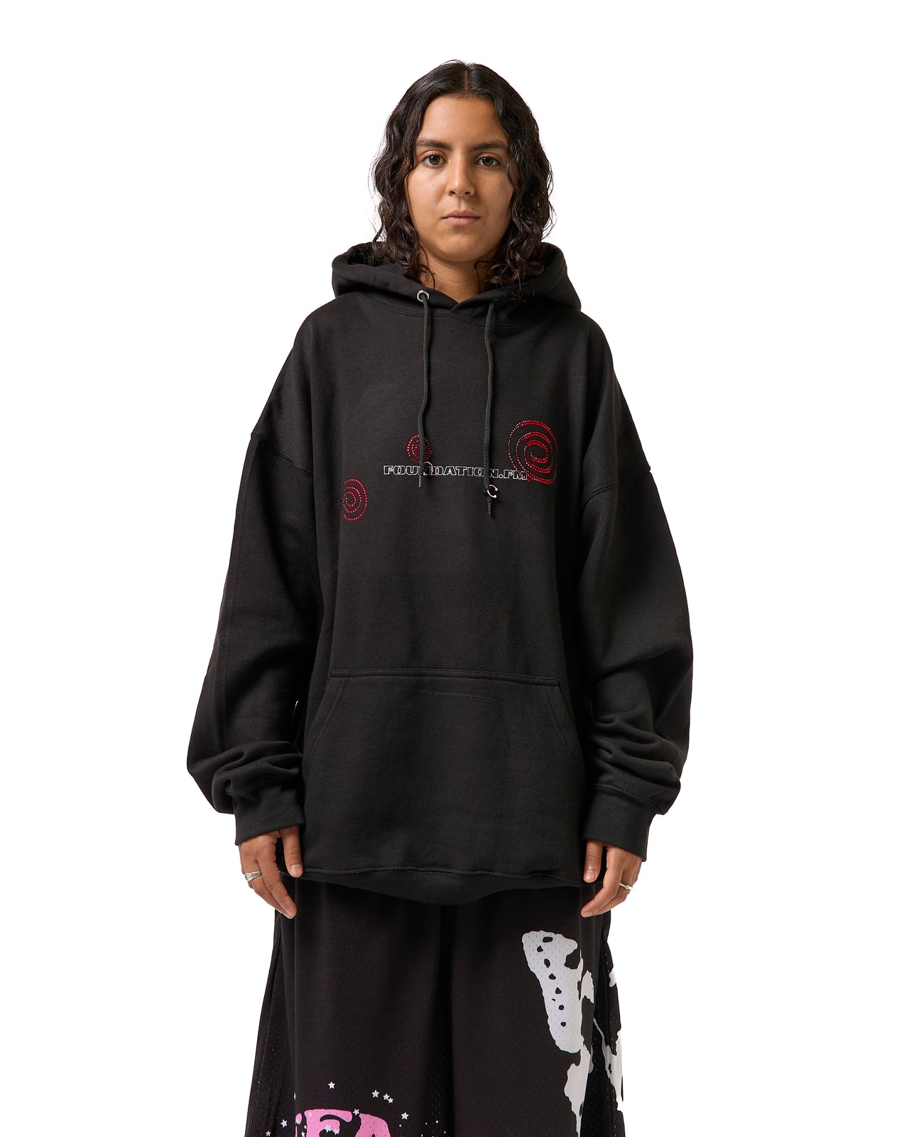 FFM REPURPOSED HOODY - STEPH METAL
