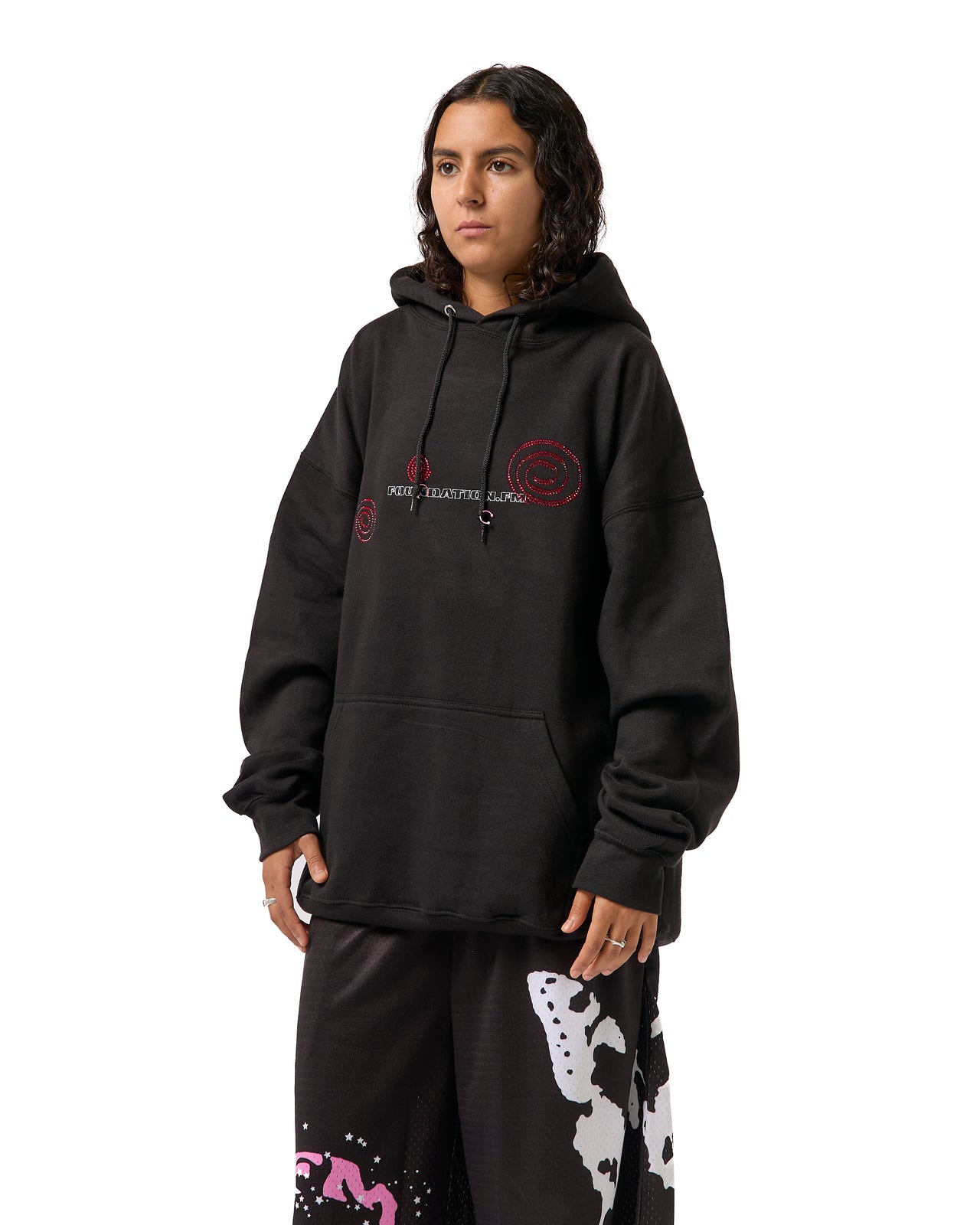 FFM REPURPOSED HOODY - STEPH METAL