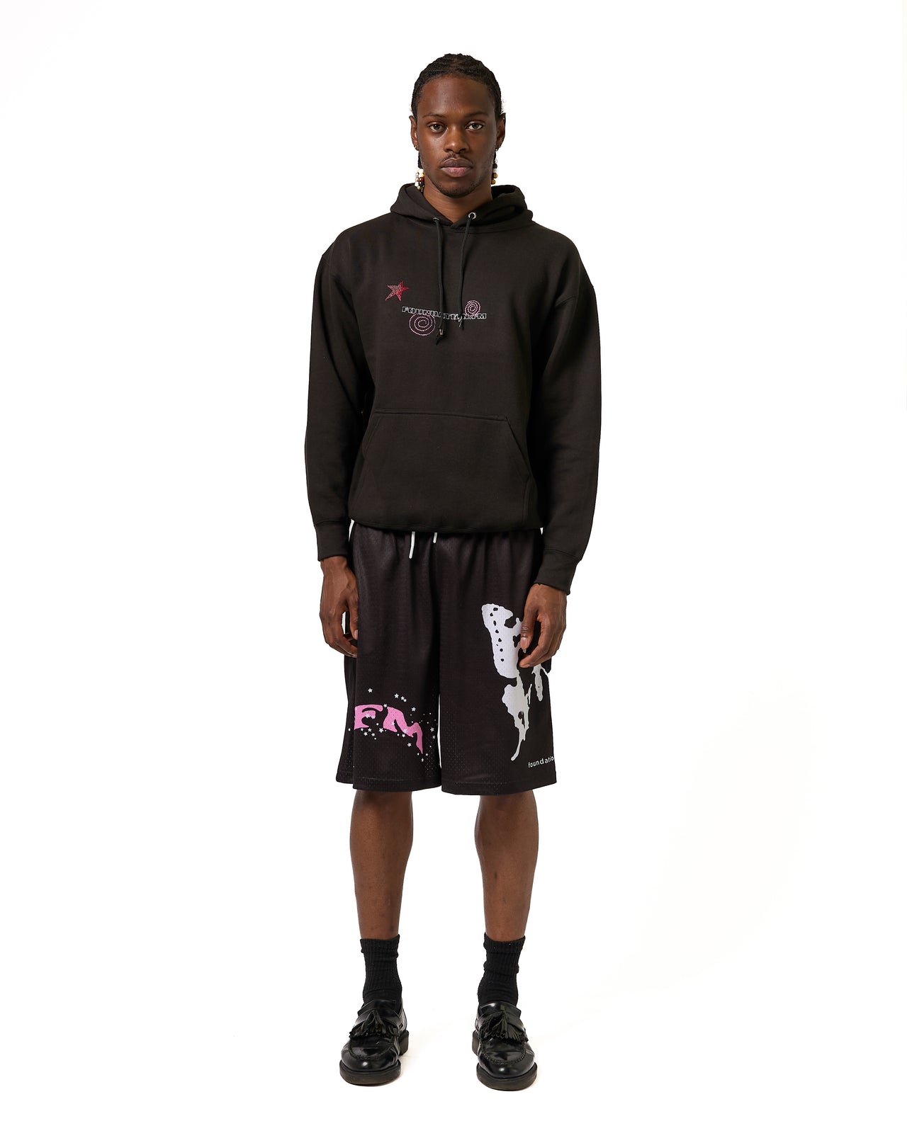 FFM REPURPOSED HOODY - STEPH METAL